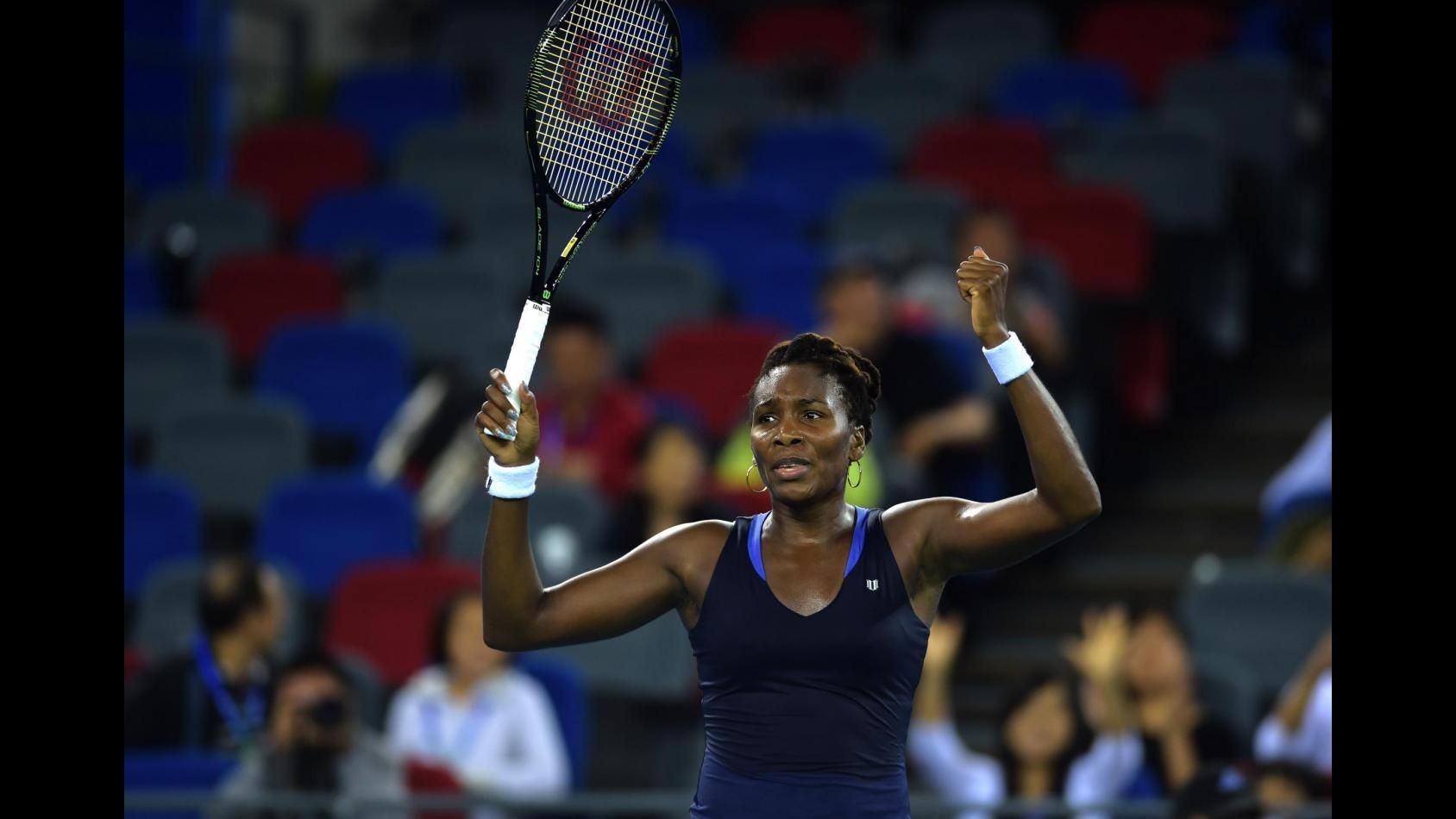 Wta Wuhan: Venus Williams vendica Serena, Vinci ko in 3 set