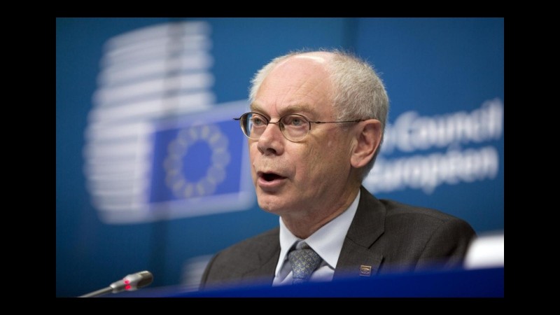 Crisi greca, Van Rompuy: Grexit sarebbe duro colpo per generazioni a venire