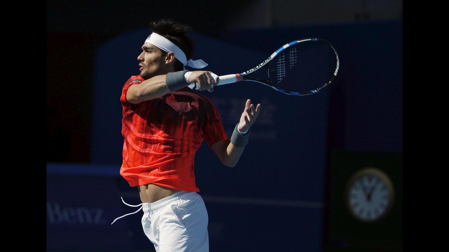 Tennis, Atp Shanghai: Fognini ok all’esordio, Sousa battuto