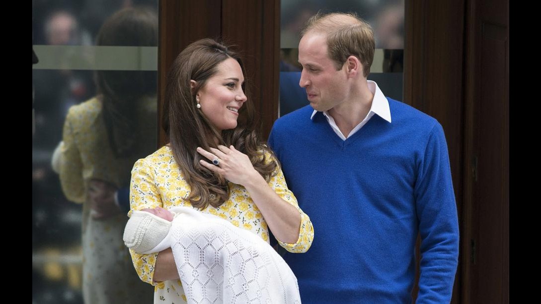 Londra in attesa del battesimo della principessa Charlotte