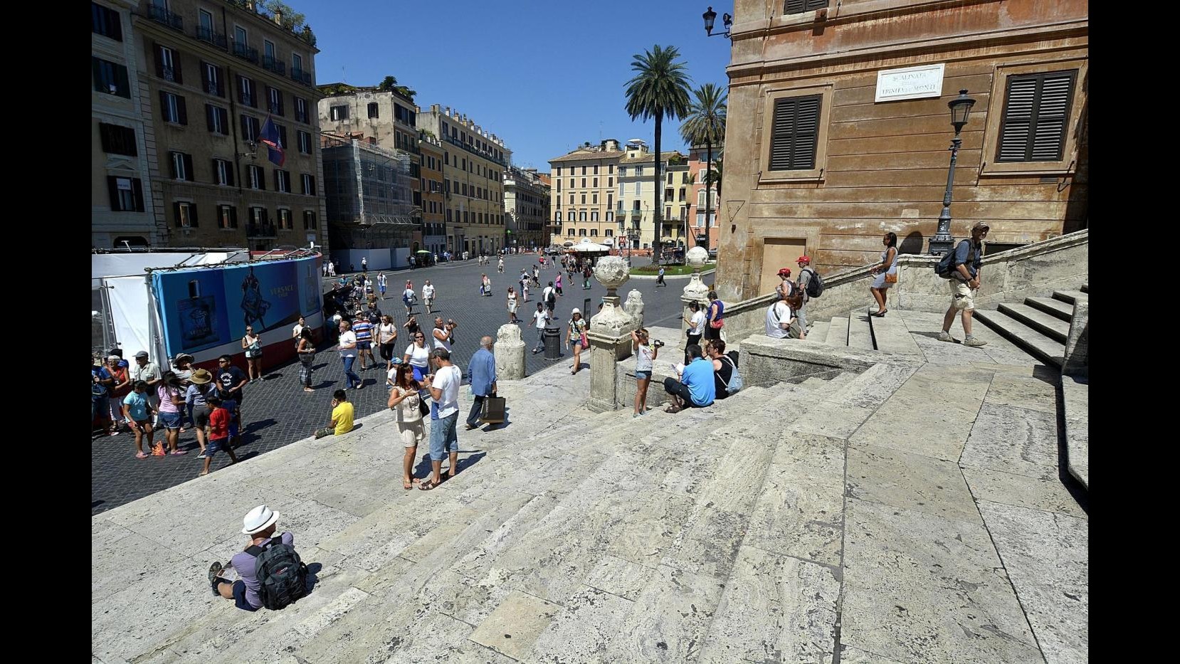 Roma,al via restauro scalinata Trinità dei Monti: Bulgari dona 1,5 mln