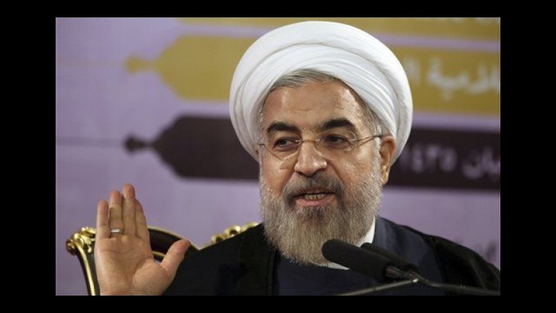 Iran, Rohani: Accordo porterà a più strette relazioni con Paesi vicini