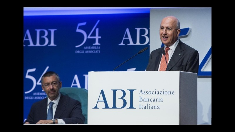 Banche, Abi: Con ‘progetti investimenti Italia’ 5,7 miliardi alle pmi
