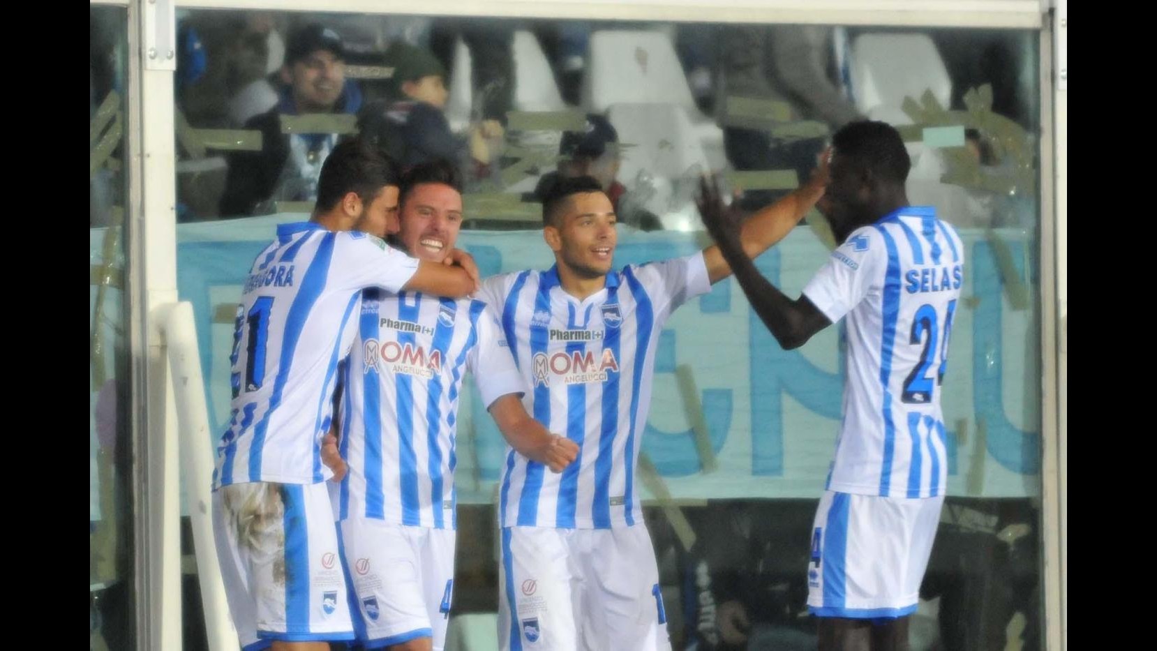 Serie B, Pescara batte 1-0 Pro Vercelli e sale al terzo posto