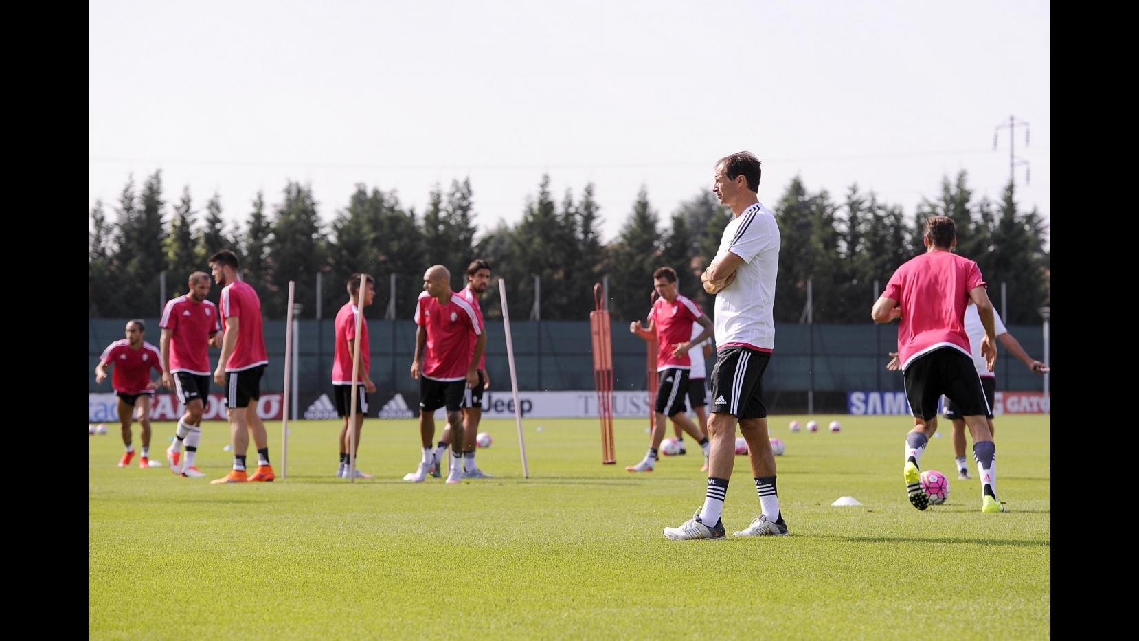 Juventus: secondo giorno di lavoro tra caldo e tattica