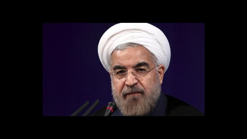 Iran, Rohani: Con avvio accordo stop di tutte le sanzioni