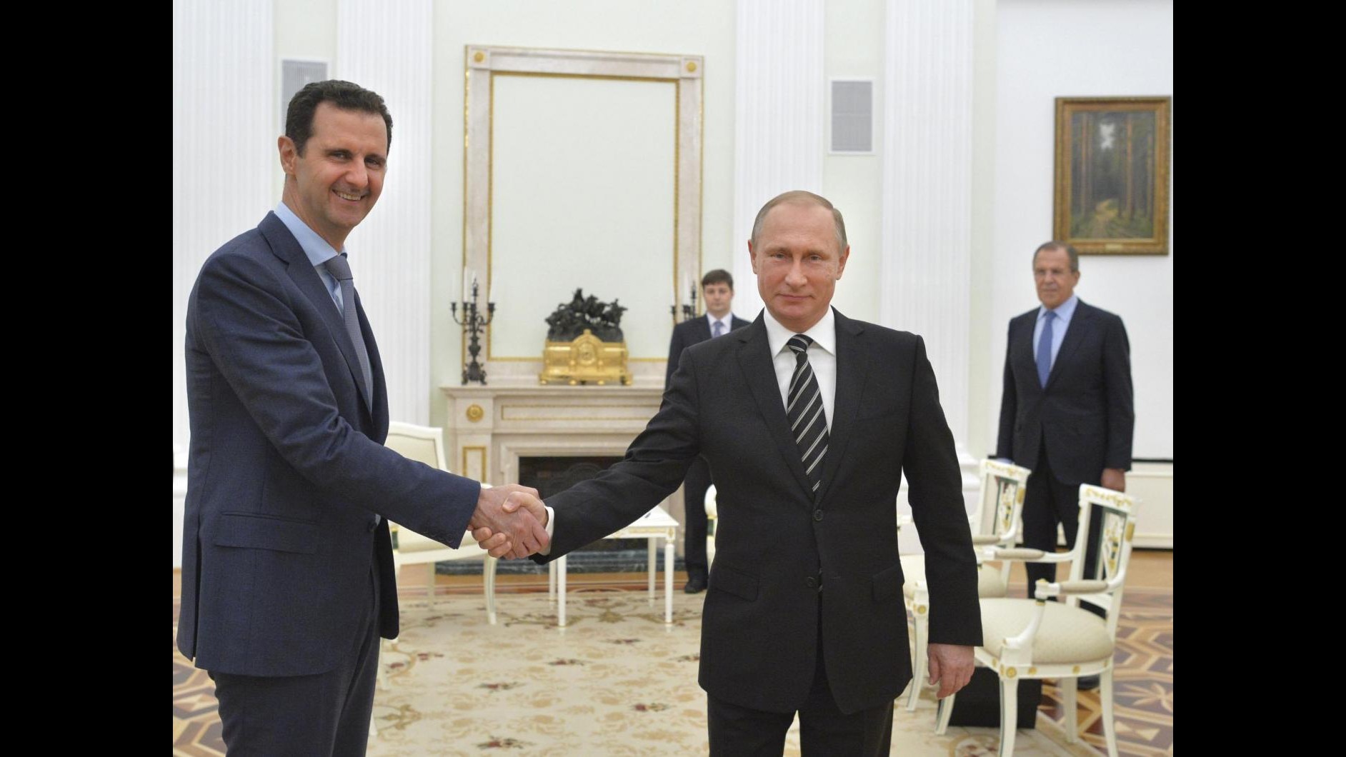 Siria, Assad incontra Putin a Mosca: Gratitudine per aiuto dato dal popolo russo