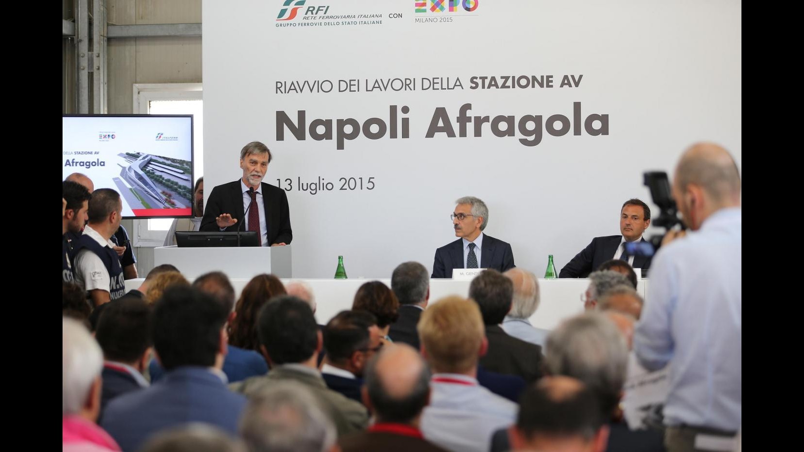 Tav, riavvio lavori Afragola. Delrio: Entro 2017 attivazione stazione