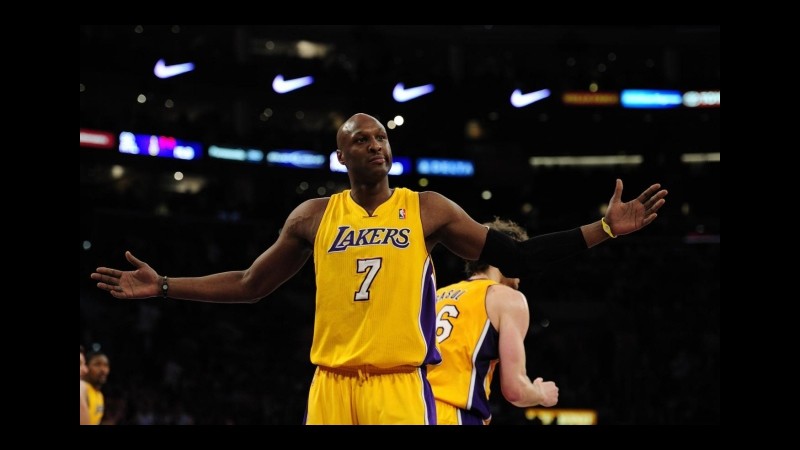 Odom migliora: l’ex Lakers tornerà presto a camminare