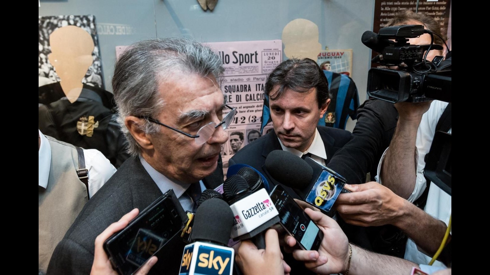 Inter, Moratti: Se non ti senti necessario, meglio fare altro