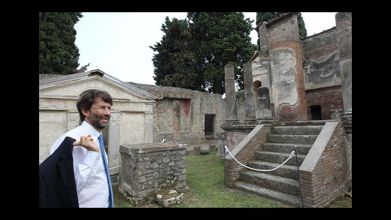Pompei, lunedì Franceschini inaugura palestra grande dopo il restauro