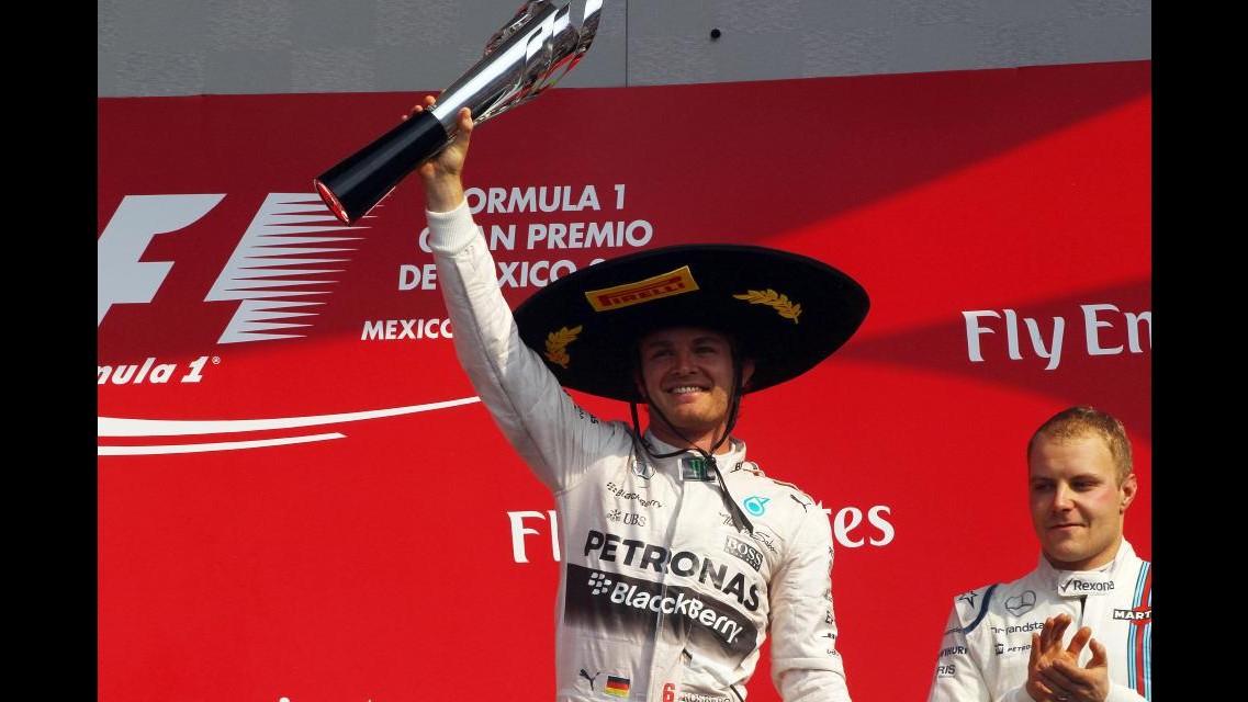 F1, Rosberg trionfa in Messico. Ferrari, giornata incubo
