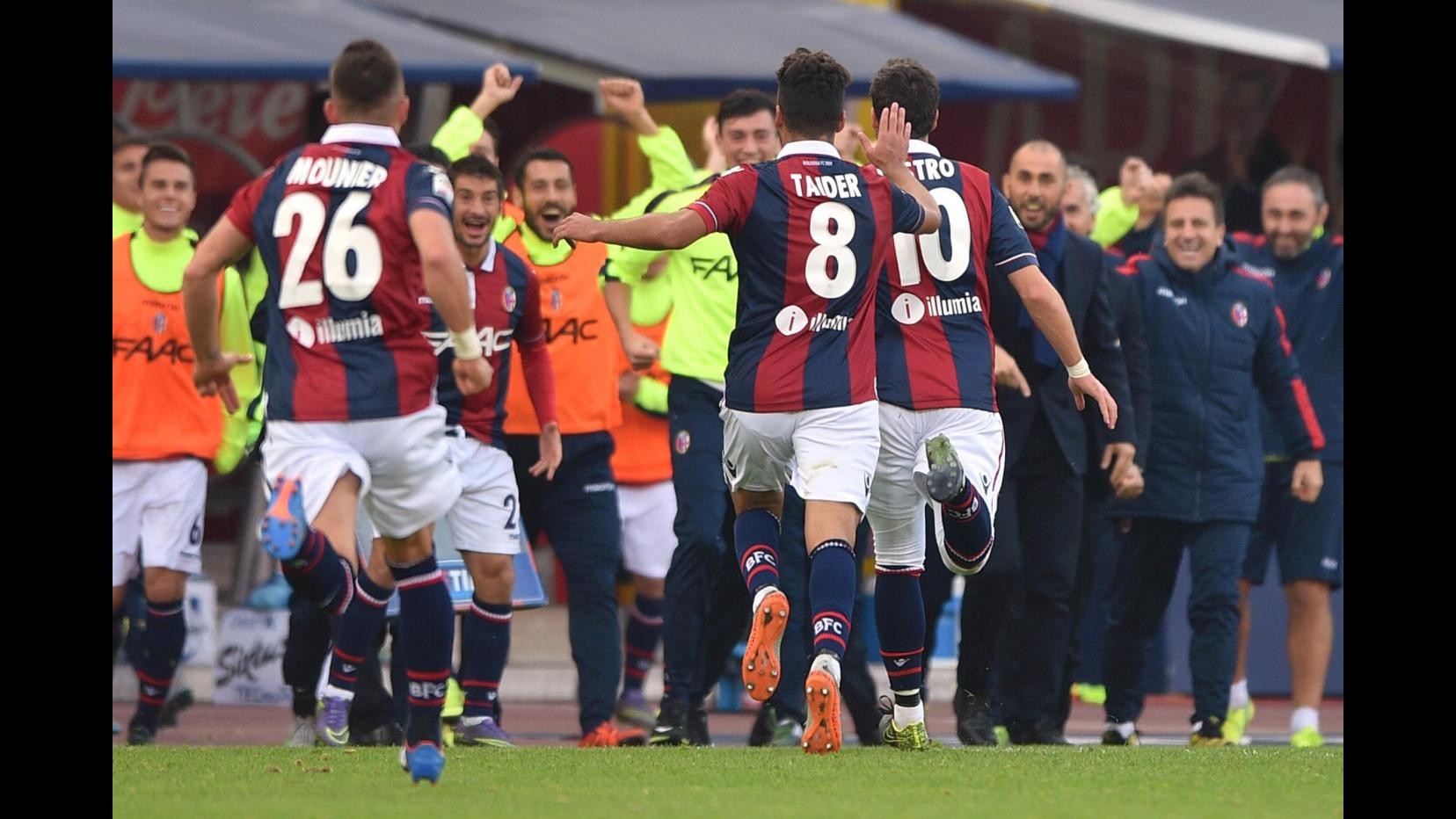Serie A, scossa Donadoni: Bologna risorge con tris all’Atalanta