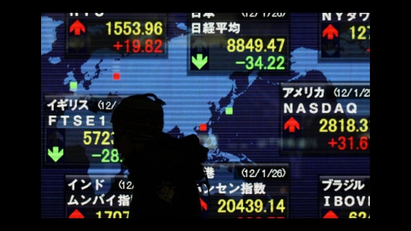 Borsa, chiusura in calo per Tokyo: Nkkei -0.95%