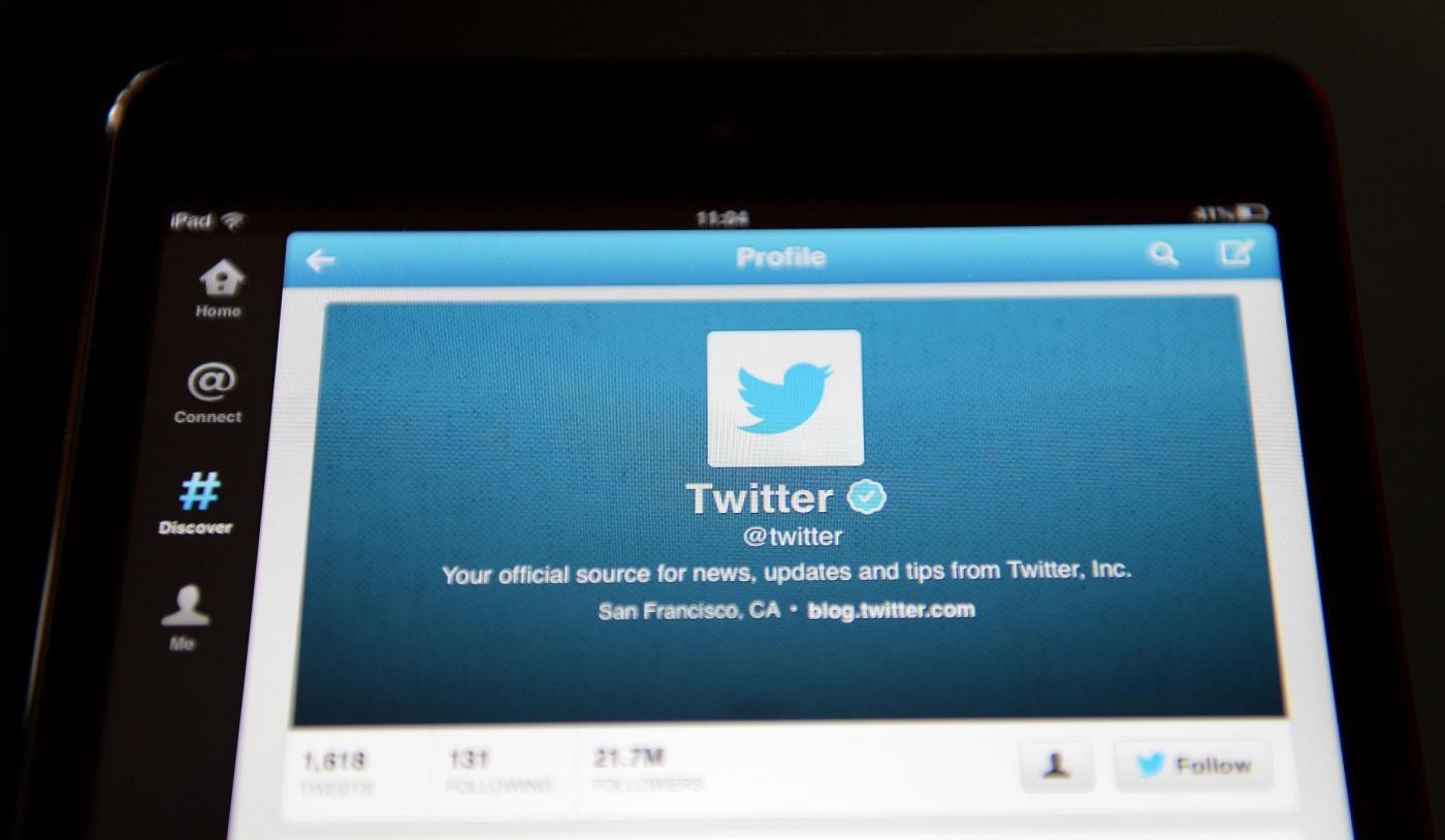 Twitter, stime ricavi al di sotto di attese: titolo crolla