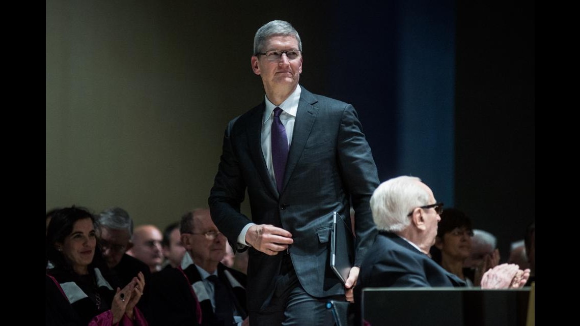 Apple, Cook: Incontrerò primo ministro Renzi nel pomeriggio