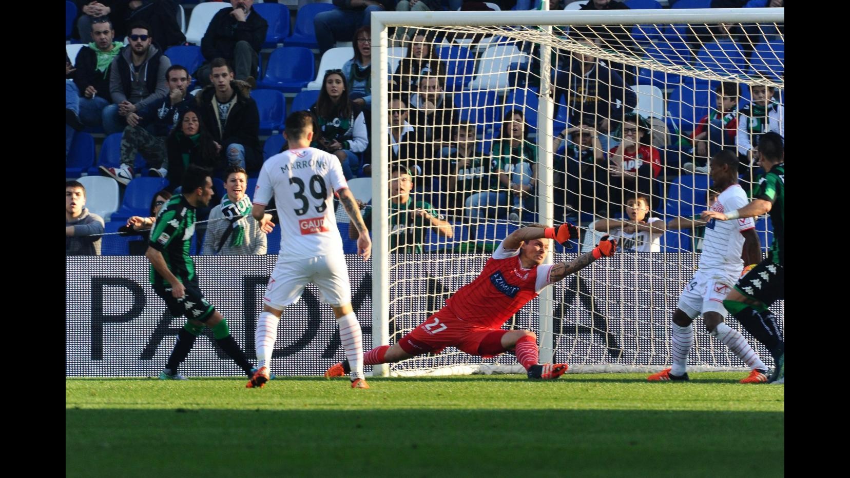 Serie A: Sassuolo non si ferma più, Sansone affossa il Carpi