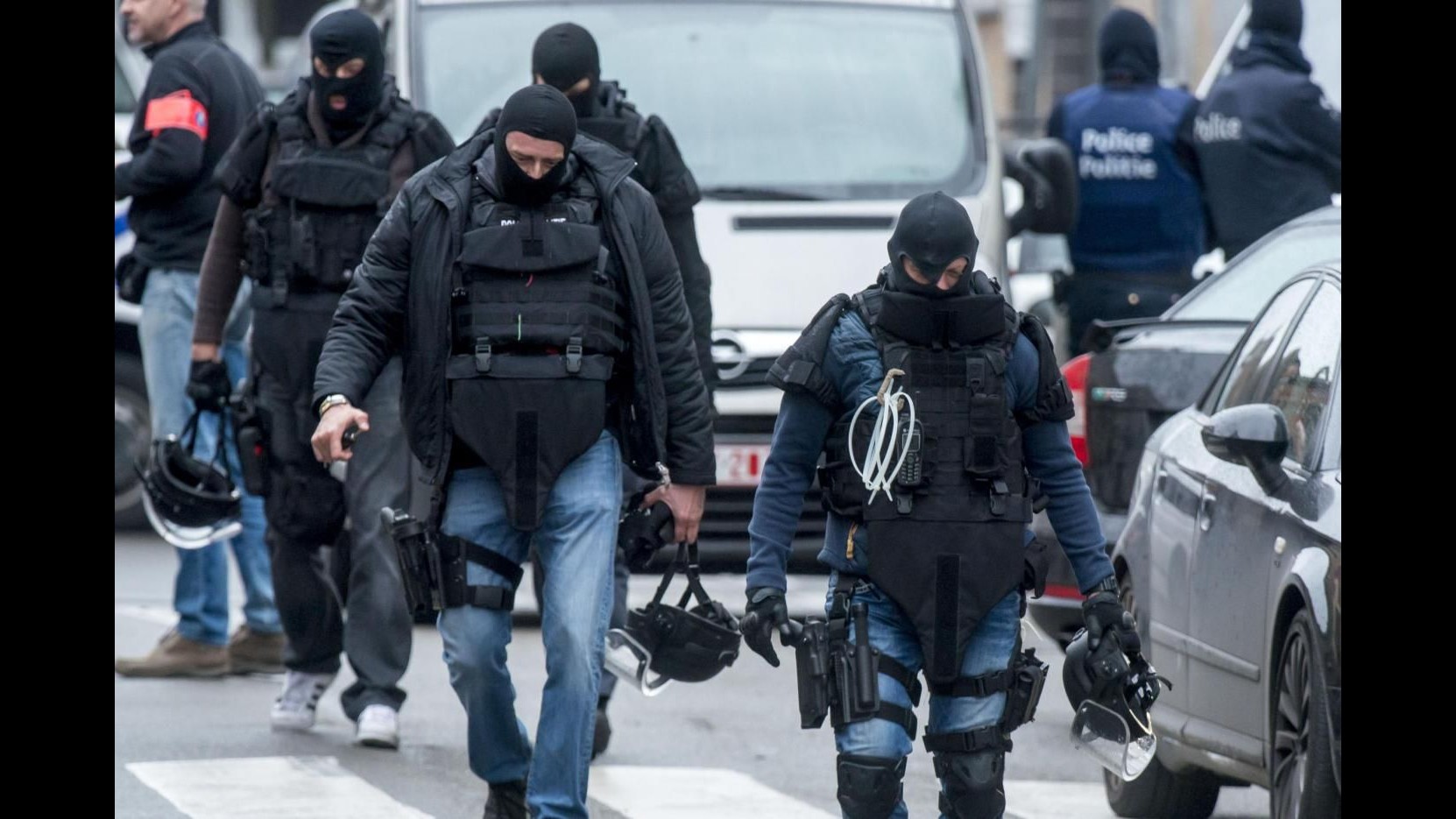 Parigi, sei perquisizioni in corso a Bruxelles e dintorni