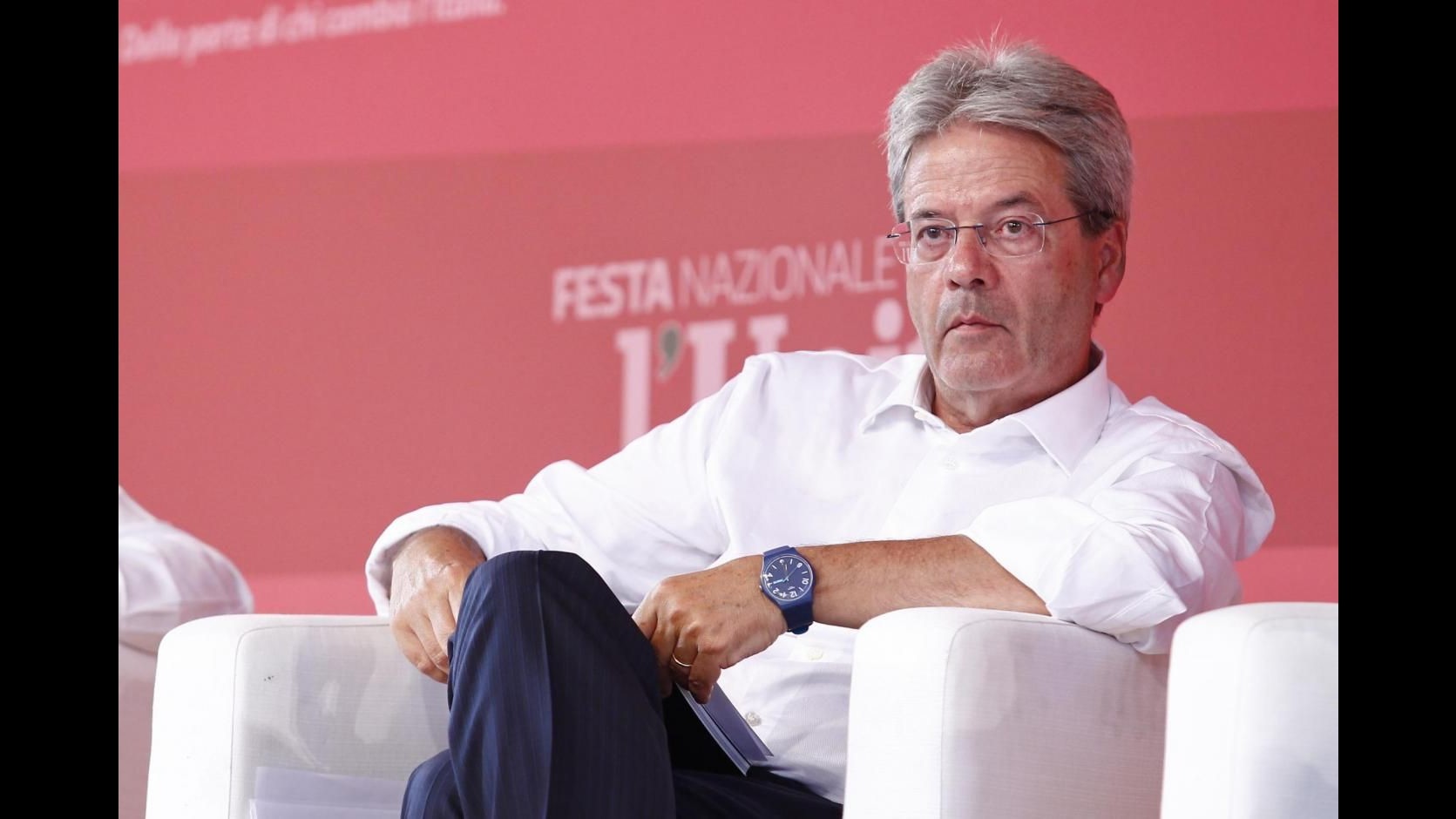 Parigi Gentiloni: Truppe terra Italia? Lo escludo
