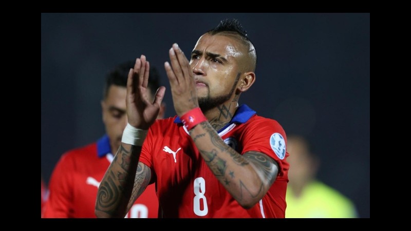 Mondiali: Cile-Colombia 1-1, Rodriguez replica a Vidal