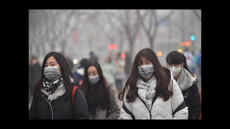 Clima, lo smog avvolge Pechino: preoccupazione per l’inquinamento in Cina