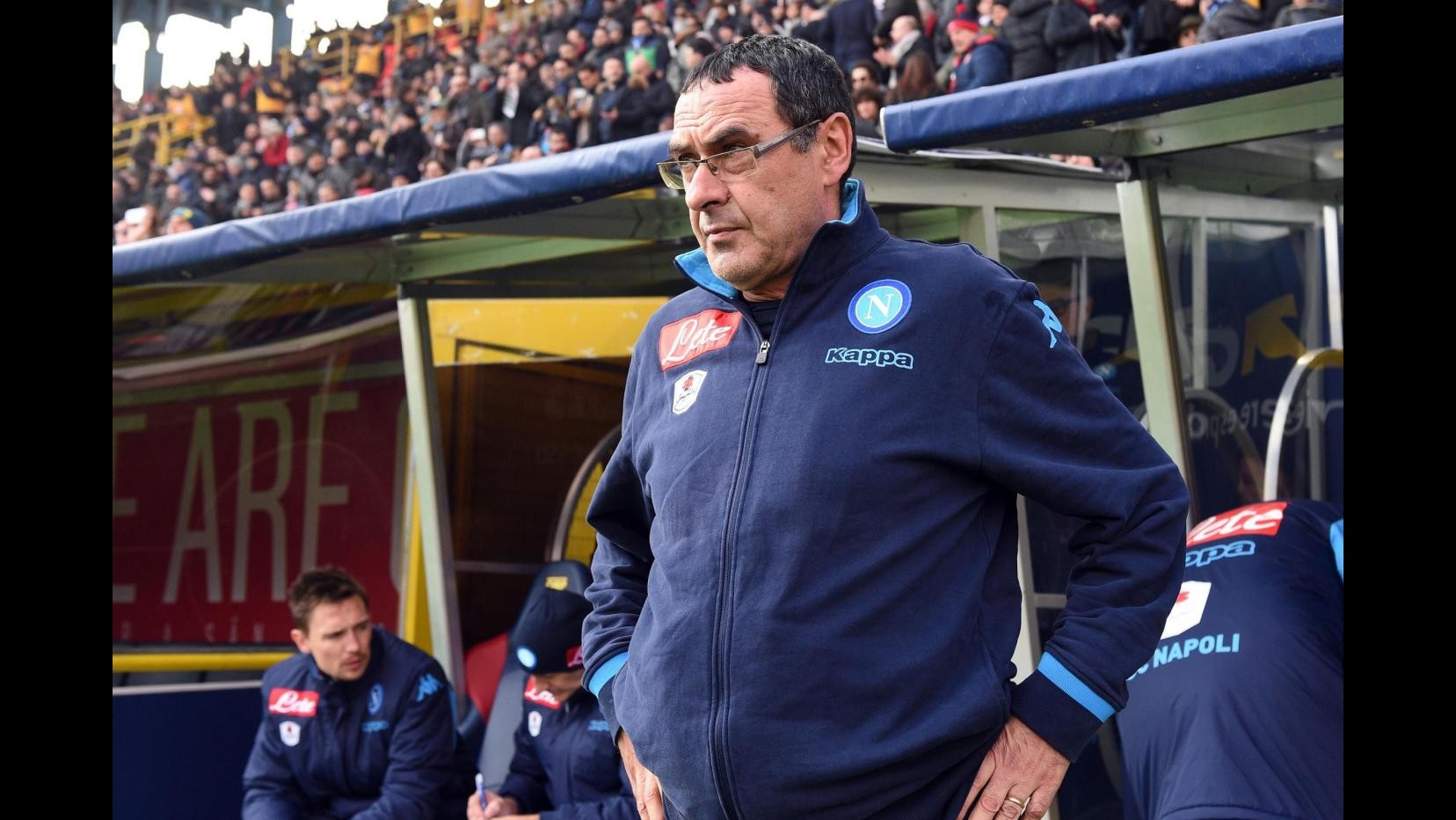 Napoli, Sarri: A Bologna non abbiamo giocato come sappiamo