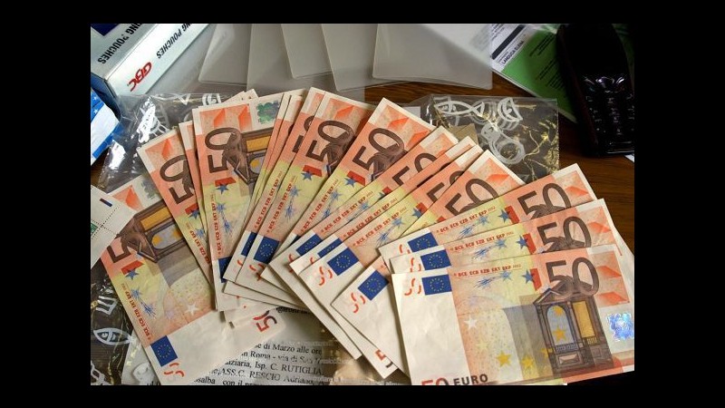 Napoli, sequestrati 500mila euro falsi in banconote da 10