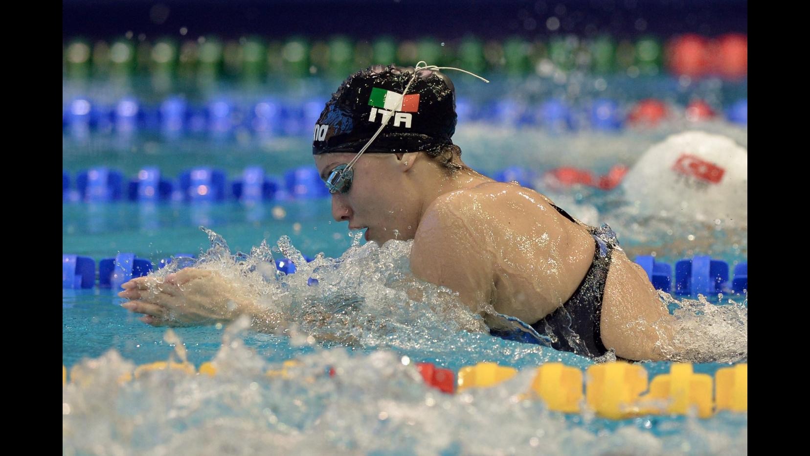Nuoto, Europei vasca corta: staffetta 4×50 sl femminile in finale