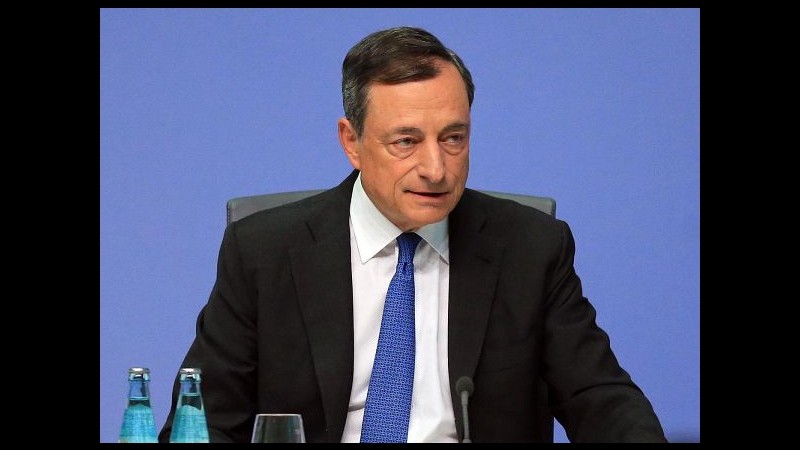 Bce, Draghi: Stima Pil eurozona 2015 rivista al rialzo all’1.5%