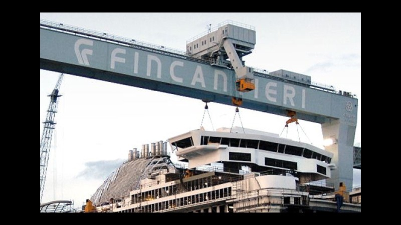 Fincantieri, cessazione dei contratti per due navi di Vard Promar