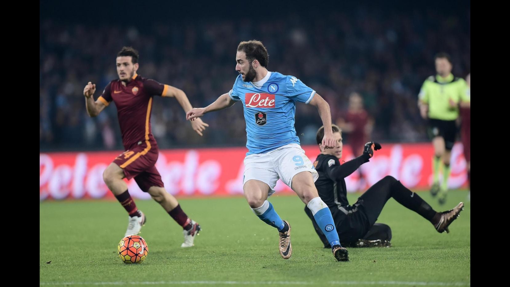 Serie A: Szczesny salva Garcia, Napoli bloccato dalla Roma 0-0