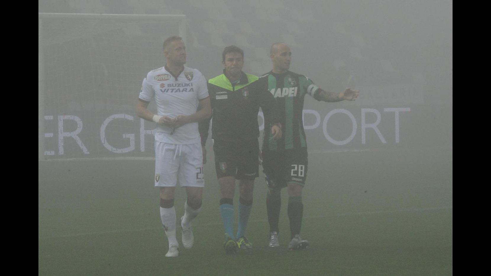 Serie A: Sassuolo-Torino rinviata per nebbia