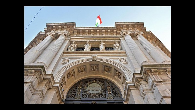 Banche, Bankitalia: Prestiti a privati ancora -0,5% a ottobre