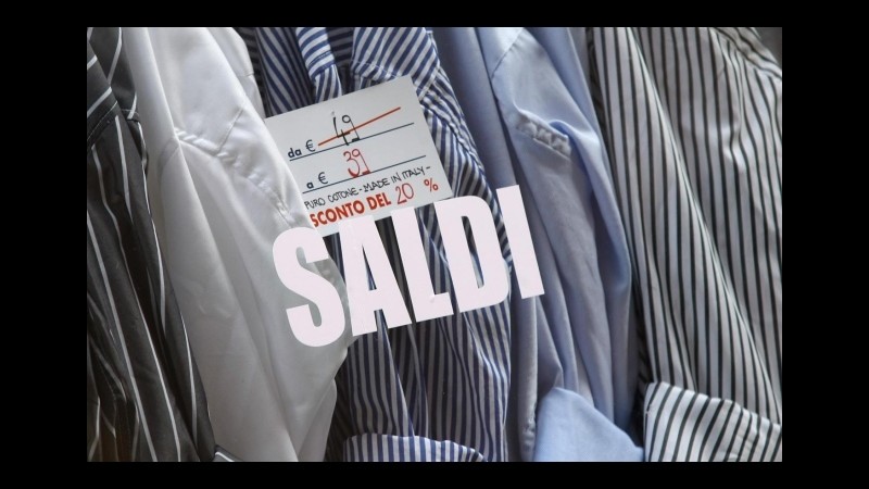 Saldi dal 5/1 nel Lazio: Spesa media famiglie 250-300 euro