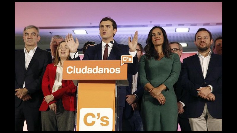 Spagna, Rivera: Accordo con popolari e socialisti anti-Podemos