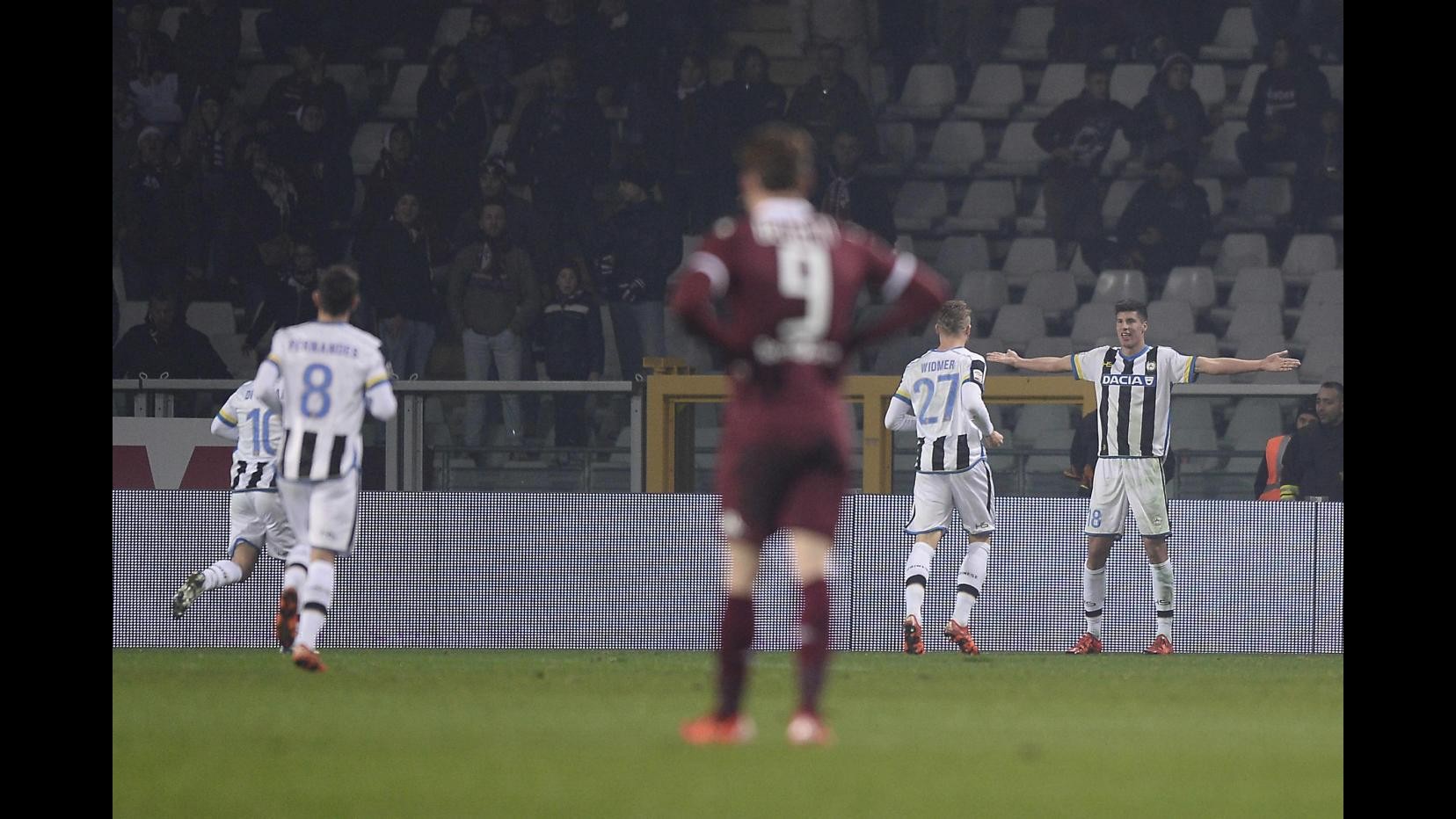 Serie A, Udinese corsara a Torino: Perica stende i granata