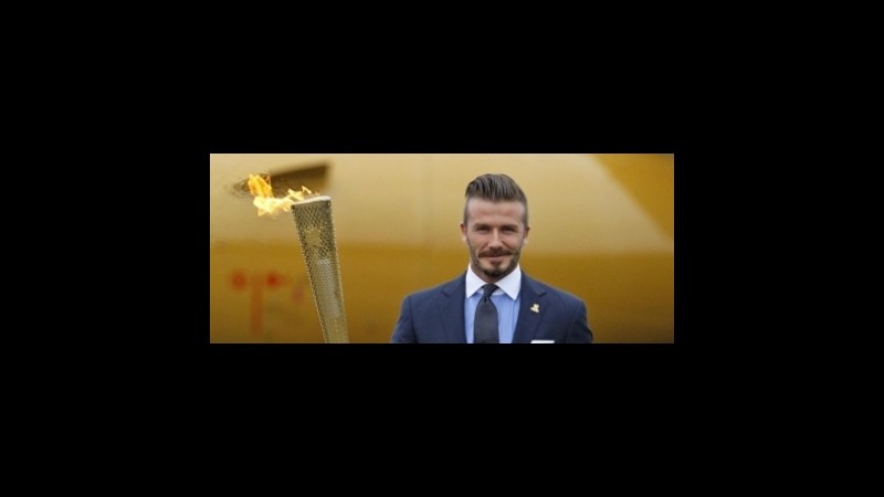 Londra 2012, tagliate le quote su Beckham ultimo tedoforo