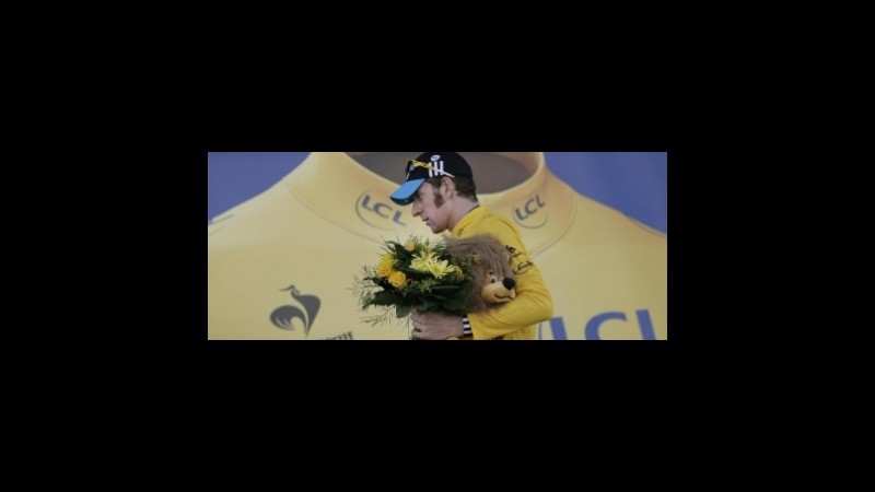 Tour de France: Wiggins si tiene la maglia gialla, il trionfo a 1,34