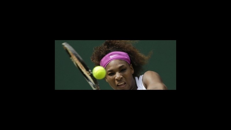 Wimbledon, Serena Williams in trionfo a 1,15