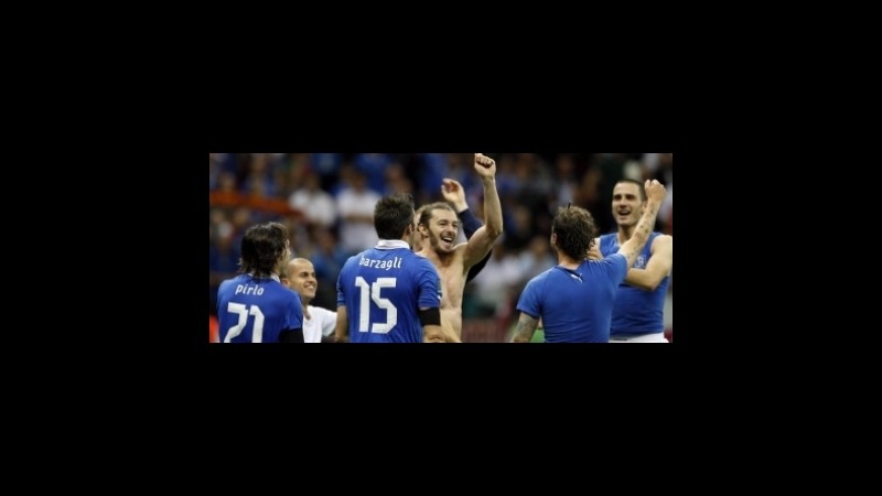 Euro 2012: Otto scommettitori su dieci dicono Italia