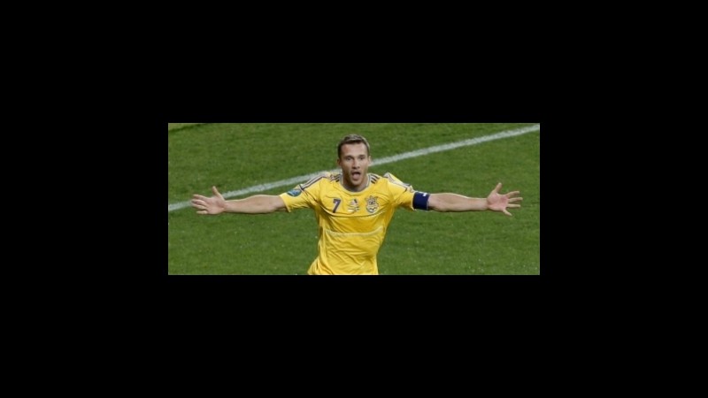 Euro 2012: Shevchenko travolge la Svezia, il titolo di bomber a 2,75