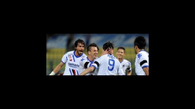 Serie B: vola la Sampdoria, il ritorno in Serie A si gioca a 1,55