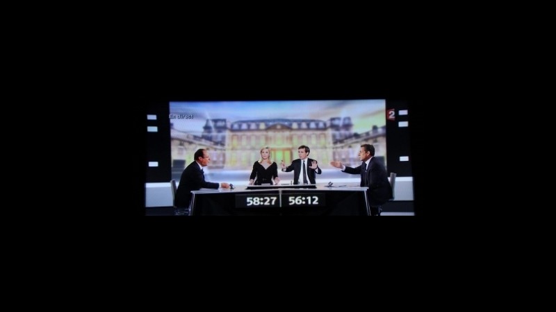Francia, elezioni presidenziali: duello in tv, Hollande conquista anche i bookie