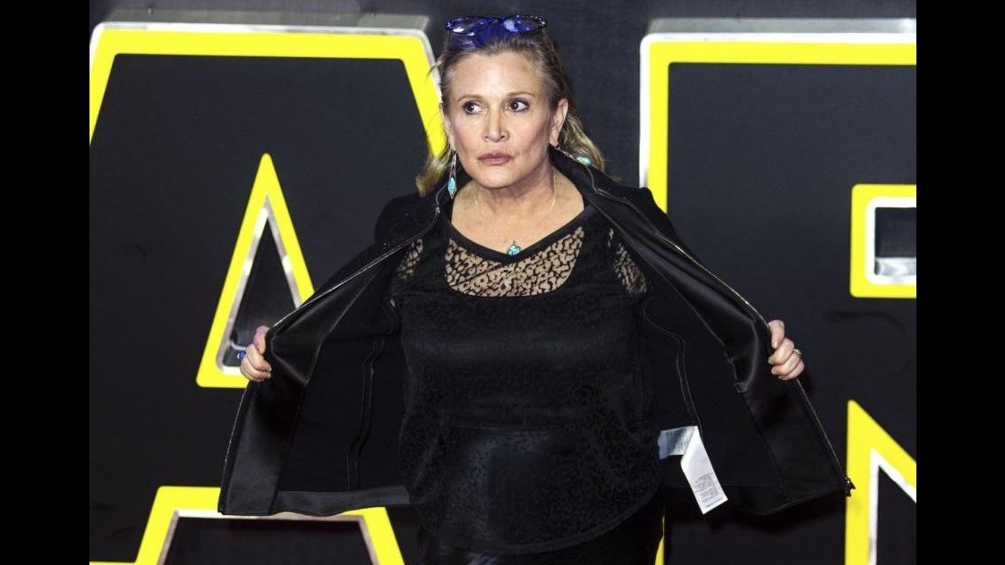Star Wars, insulti a principessa Leila:Carrie Fisher si difende