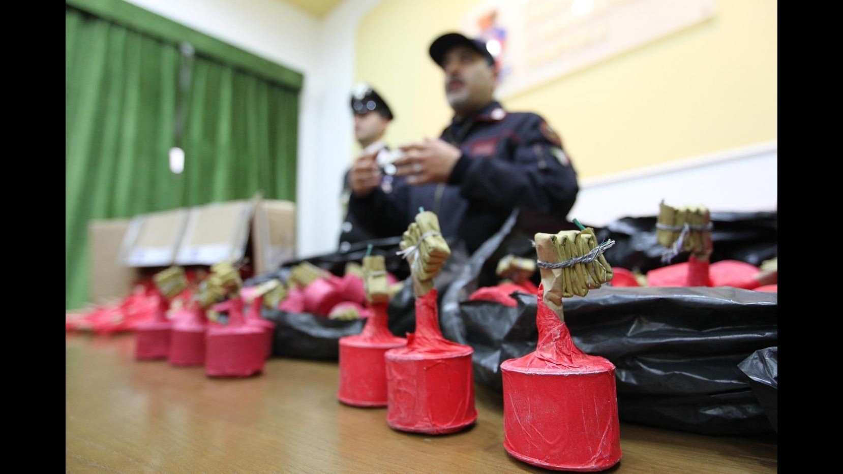 Capodanno, sequestrate tre tonnellate di botti nella provincia di Roma