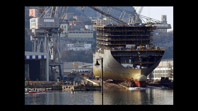 Fincantieri: Memorandum da 2.5 mld con Carnival per 4 nuove navi