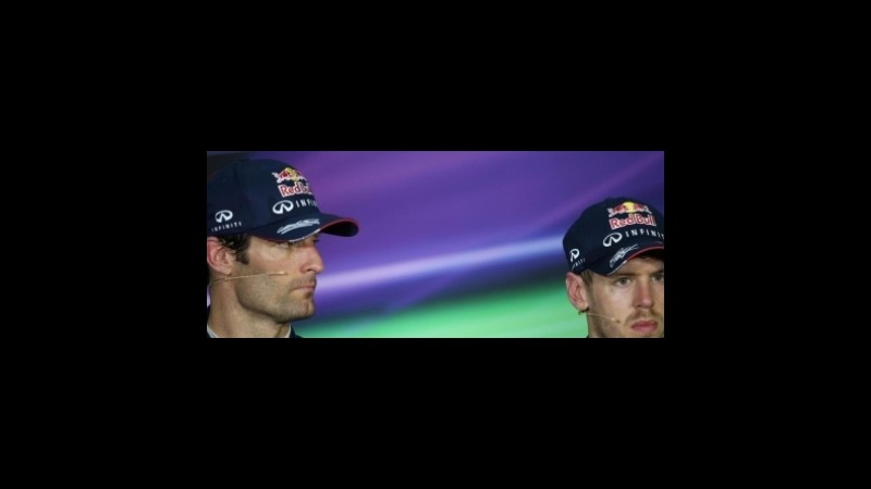 F1, Webber: in quota il “no” al Gp di Cina e l’addio alla Red Bull