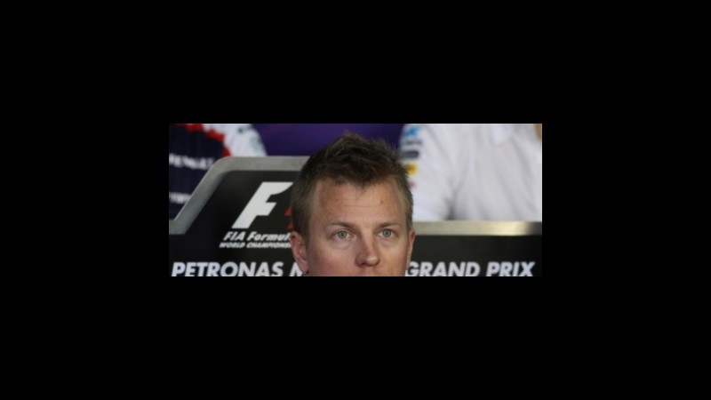 Formula Uno, Malesia: il bis di Raikkonen a 9,00