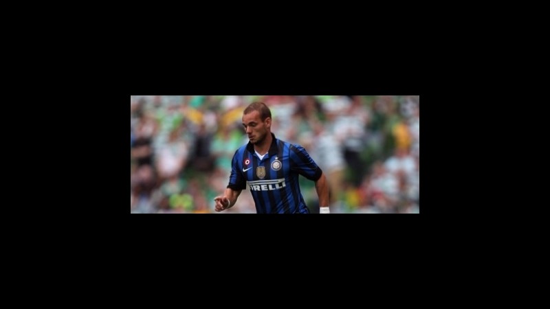 Sneijder-United, affare fatto: per i bookie si gioca a 1,25