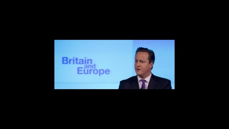 Uk, Cameron annuncia referendum: per i bookie i britannici resteranno nell’Ue